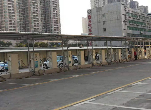 西鄉客運站充電站120KW雙槍直流充電樁(圖1)
